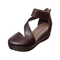 Antelope Women's Trianna Leather Wedge Mules
