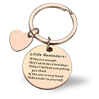 Inspirational Keychain for Women, Motivational Gifts, Positive Affirmation Keyring, Uplifting Positive Gifts, Inspirational Gifts for Women with Encouraging Quotes