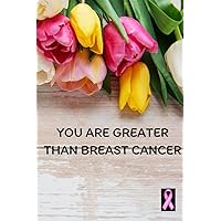 You are Greater than Breast Cancer - Breast Cancer Prayer Journal Book - 6