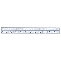 Westcott Metric/Inch Ruler, 30cm, 12