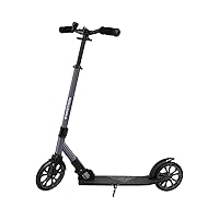 Swagtron K8 Titan Folding Commuter Kick Scooter for Adults & Teens, Height-Adjustable, ABEC-9 Wheel Bearings