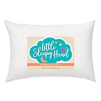 Youth Pillow - 16 X 22 - Soft & Hypoallergenic - Better Sleep for Kids - Perfect Size - Backed by Our Love The Fluff Guarantee (1 Pack)