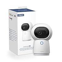 2K Security Indoor Camera Hub G3, AI Facial and Gesture Recognition, Infrared Remote Control, 360° Viewing Angle via Pan and Tilt, Works with Alexa, HomeKit Secure Video, Google Assistant, IFTTT