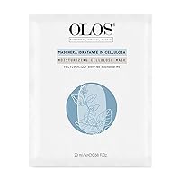 Moisturizing Cellulose Mask, 0.67 oz - Sheet Masks with Indian Ginseng, Hyper-Fermented Aloe - Antioxidant, Protective and Hydrating Face Mask