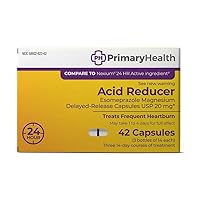 Acid Reducer Esomeprazole Magnesium 20mg Delayed-Release Capsules, 42Count