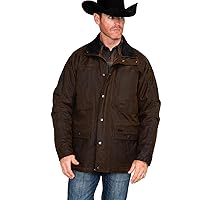 Outback Trading Men's 2180 Deer Hunter Waterproof Breathable Cotton Oilskin Outdoor Jacket