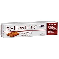 Solutions, Xyliwhite™ Toothpaste Gel, Cinnafresh, Cleanses and Whitens, Clean and Fresh Cinnamon Taste, 6.4-Ounce