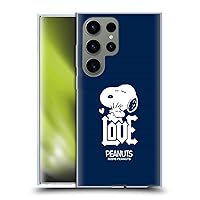 Head Case Designs Officially Licensed Peanuts Snoopy Woodstock Love Rock Tees Soft Gel Case Compatible with Samsung Galaxy S23 Ultra 5G