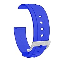 MONTREUX Premium Quick Release FKM Rubber Watch Strap Band for Rolex, Omega, TAG Heuer, Seiko & More
