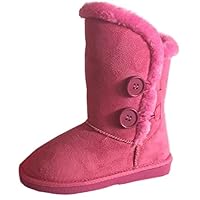 IYNX Girls Amber Faux Suede Boot