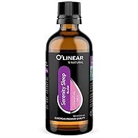 Natural Calm Serenity Sleep Essential Oil Blend - Pure Aromatherapy Oils for Sleep and Relaxation, Perfect for Diffuser - Lavender, Orange, Sage and Neroli Essential Oils - Long Lasting Sleep Support
