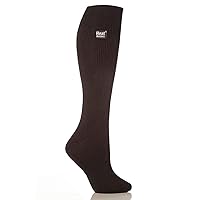 Ladies Extra Long Heat Holders, Black, US Shoe Size 5-9, 16 Count