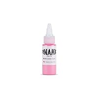 Dynamic Bubble Gum Pink Tattoo Ink – Professional Long-Lasting Tattooing Inks - 1 Ounce Bottle