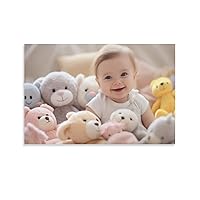 Cute Little Baby (19) Canvas Art Poster Picture Modern Office Family Bedroom Decorative Posters Gift Wall Decor Painting Posters 24x36inch(60x90cm)