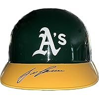 Jose Canseco Signed Autographed Oakland A's Souvenir Batting Helmet JSA - Autographed MLB Helmets