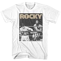 Rocky MGM Movie Italian Stallion Apollo Creed One Punch Adult T-Shirt Tee