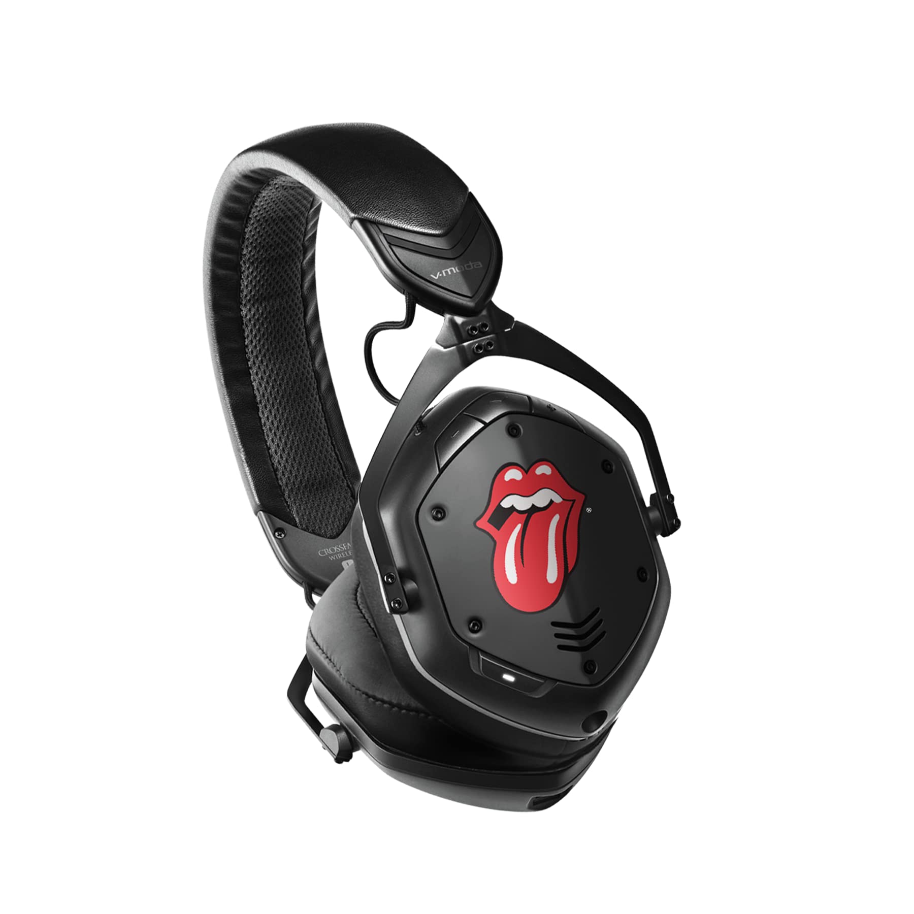Rolling Stones x V-MODA Crossfade 2 Wireless Over-Ear Headphone in Black, Classic Licks (RSTONES-Classic)