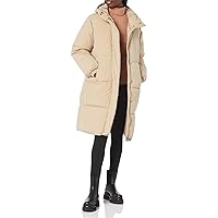 Amazon Essentials Women's Oversized Long Puffer Jacket (Available in Plus Size)