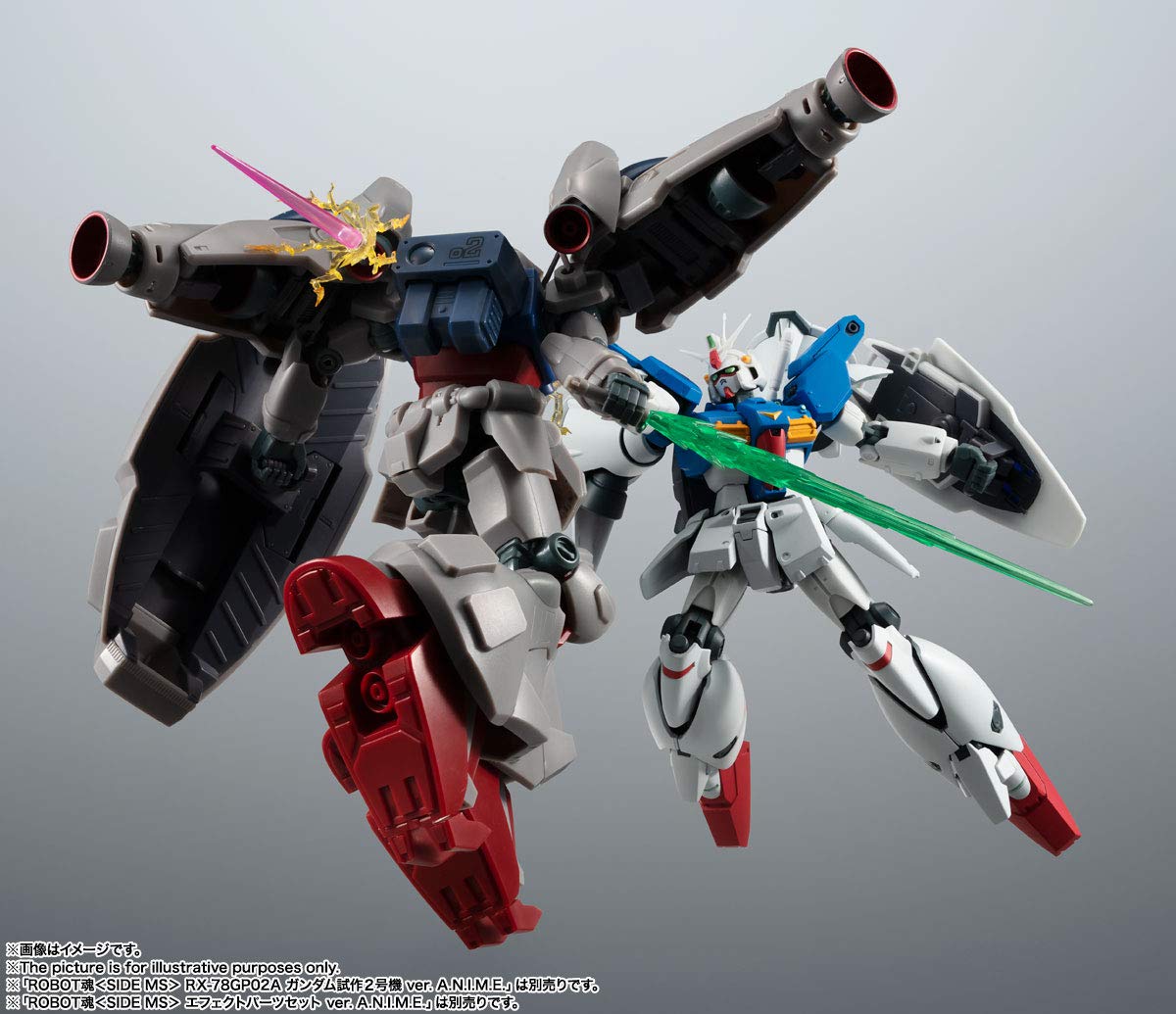 TAMASHII NATIONS RX-78GP01Fb Gundam GP01 Full Burnern ver.A.N.I.M.E Mobile Suit, Bandai Spirits Robot Spirits