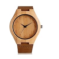 Bamboo Wrist Genuine Leather for Men
