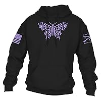 Grunt Style 2A Butterfly Women's Pullover Hoodie