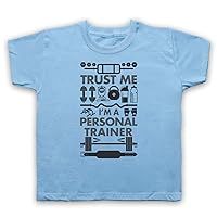 Big Boys' Trust Me I'm A Personal Trainer Funny Work Slogan T-Shirt