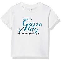 Boys' Printed Cape May Graphic Cotton Jersey T-Shirt, White, 7