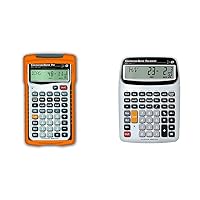 Calculated Industries 4065 Construction Master ProCalculator & 44080 Construction Master Pro-Desktop Advanced Construction Math Feet-Inch-Fraction Calculator with Trig Tool