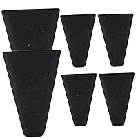 6PCS Air Fryer Basket Silicone Feet to Increase The Height, Non Slip Silicone Foot for Round/Square Air Fryer Racks, Portable Air Fryer Stacking Rack Accessory Airfryer Accessory 1.3x1.8