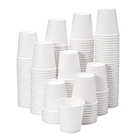 RACETOP [3 oz 500 pack] Disposable Paper Ideal Bathroom Cups, Small Mouthwash Cups, Bath Paper Cups , Mouthwash (3oz 500count) (500)