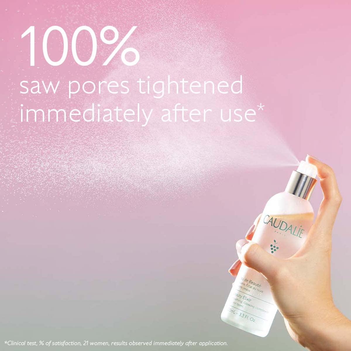 Caudalie Beauty Elixir Face Mist: Toner That Tightens Pores + Reduces Dullness + Sets Makeup