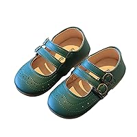 Buckle Shoes Summer And Autumn Girls Boots Cute Flat Hollow Hollow Breathable Comfortable Toddler Shoe Size 4