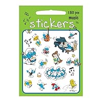 8001 - The Smurfs Music Stickers