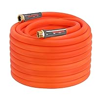 YAMATIC Heavy Duty Garden Hose 5/8 in x 75 ft, Super Flexible Water Hose, All-weather, Lightweight, Burst 600 PSI