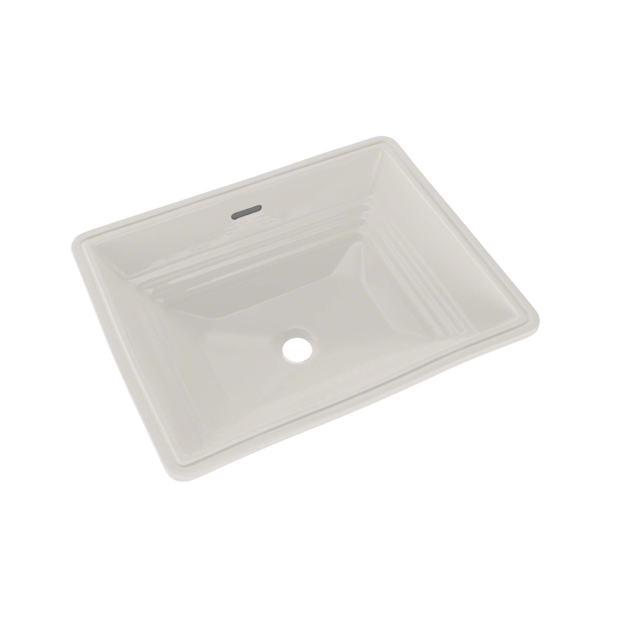 Toto LT533#11 Promenade 20-1/2-Inch by 16-1/2-Inch Undercounter Lavatory Sink, Colonial White