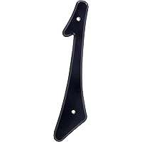 Hillman 839752, 4-Inch Black House Number 1, Nail Plastic