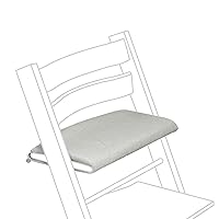 Tripp Trapp Junior Cushion, Nordic Grey - Pair with Tripp Trapp Chair & High Chair for Support and Comfort - Machine Washable - Fits All Tripp Trapp Chairs