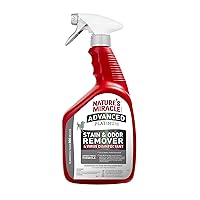 Nature's Miracle Advanced Platinum Stain & Odor Remover & Virus Disinfectant, 32 Oz