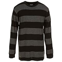 French Toast Boys' Long Sleeve Striped Thermal