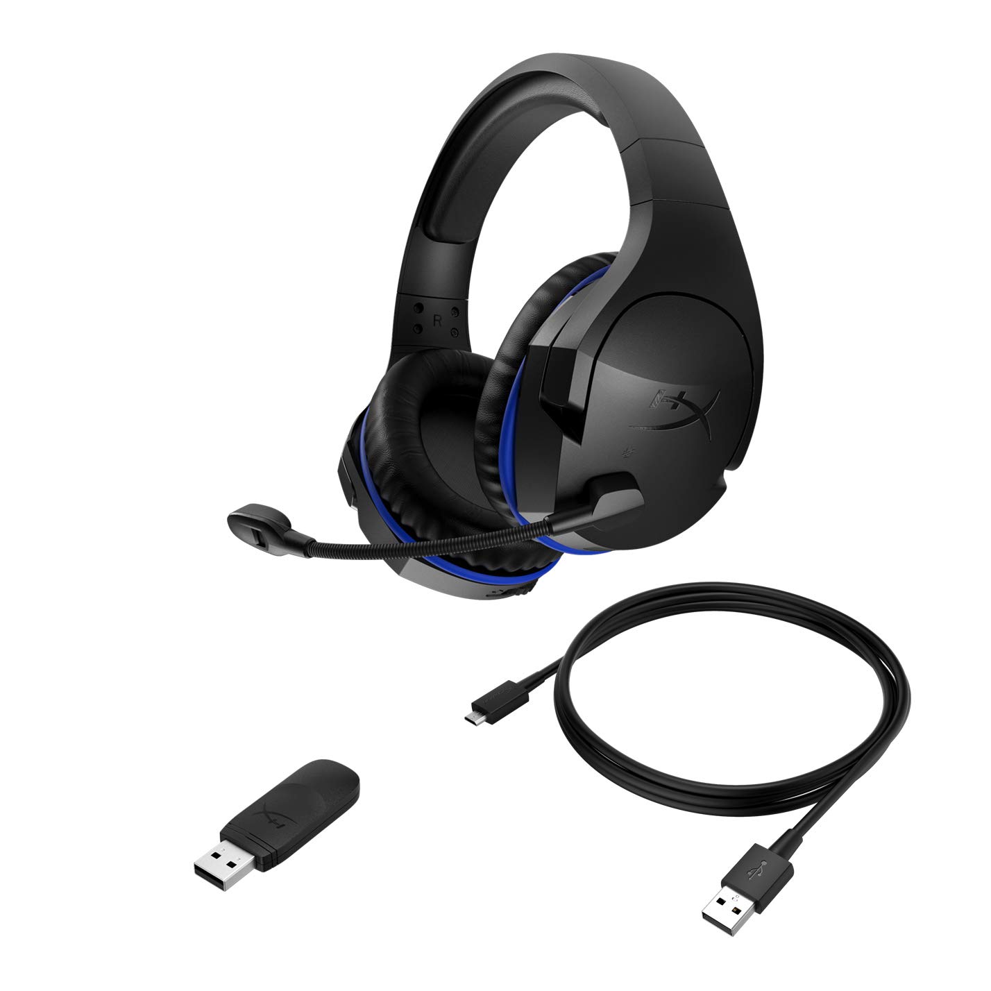 HyperX Cloud Stinger Wireless - Gaming Headset with Long Lasting Battery up to 17 Hours of Use, Immersive In-Game Audio, Noise Cancelling Microphone, Comfortable Memory Foam, and Designed for PS4