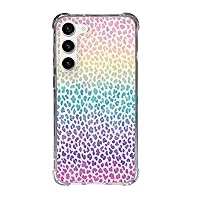 Cell Phone Case for Galaxy s21 s22 s23 Standard Plus + Ultra Models Pastel Ombre Tie Dye Leopard Animal Cheetah Print Protective Bumper Cool Abstract Design Slim Cover
