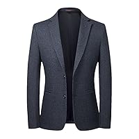 Spring Autumn Middle and Young Men's Suit Coat Korean Version Casual Trend Suit Non-Iron Slim Fit Blazers