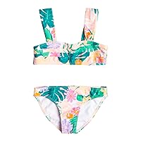 Roxy Girls' Paradisiac Island Bralette Swimsuit Set