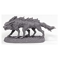 REAPER Miniatures: 44025 - Bloodwolf Bones Black Fantasy Miniature