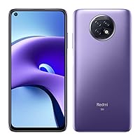 Xiaomi Redmi Note 9T 5G + 4G Volte Factory Unlocked 64GB / 4GB Ram Quad Camera 48MP Global (At&t Tmobile Metro Latin Europe) 6.53 inch (NO VERIZON/Boost) (Daybreak Purple)