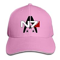 BOoottty Mass Effect Alliance N7 Special Forces Flex Baseball Cap Pink