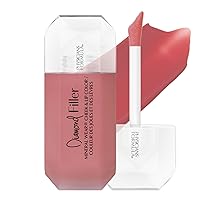 Mineral Wear®Diamond Filler Cheek & Lip Color, Serum-to-Cream Multi-Use Liquid Blush Formula, Plumps & Smooths for Fuller Looking Cheeks & Lips, Monochromatic Look - Radiant Pink