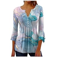 Modern Plus Size Short Sleeve Top Ladies Spring Cycling V Neck Comfortable Shirts for Women Super Soft Button