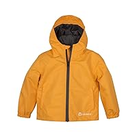OAKI Rain Wind Shell Jacket for Kids/Toddlers, Waterproof, Breathable, Lightweight with Hood