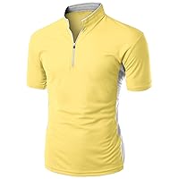 Men's Coolmax 2 Tone China Short Sleeve T Shirt